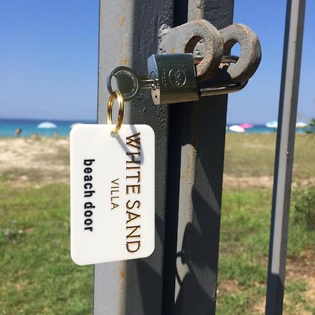 White Sand Villa Koviou Beach Nikiti Sithonia Exterior foto