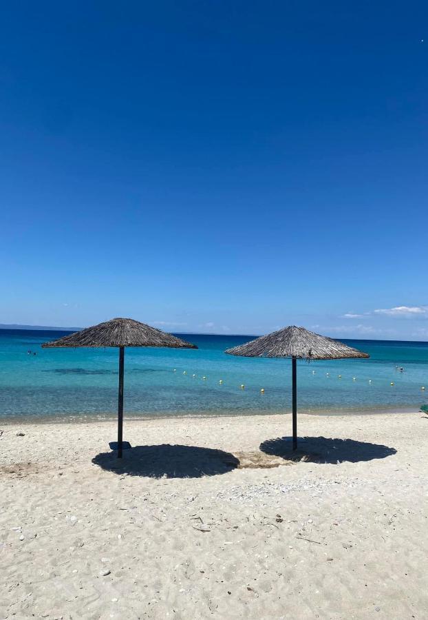 White Sand Villa Koviou Beach Nikiti Sithonia Exterior foto