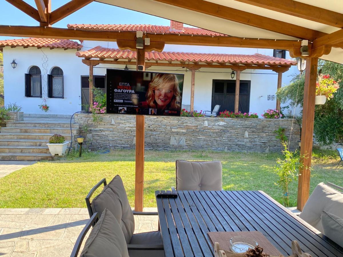 White Sand Villa Koviou Beach Nikiti Sithonia Exterior foto