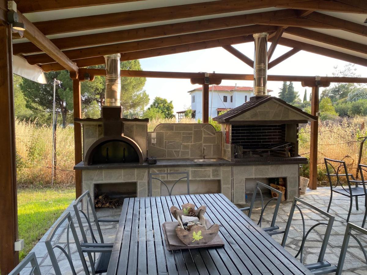 White Sand Villa Koviou Beach Nikiti Sithonia Exterior foto