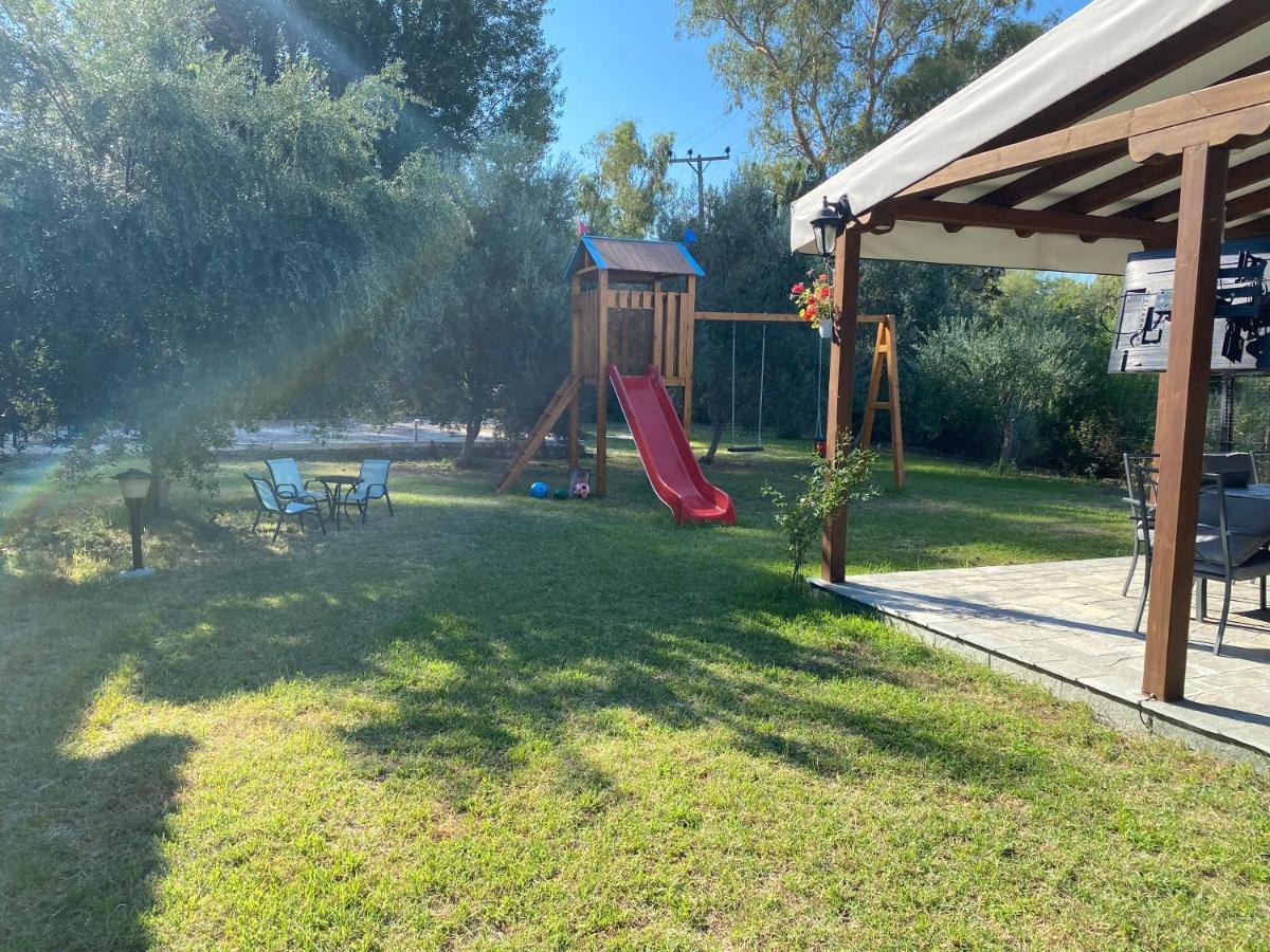 White Sand Villa Koviou Beach Nikiti Sithonia Exterior foto