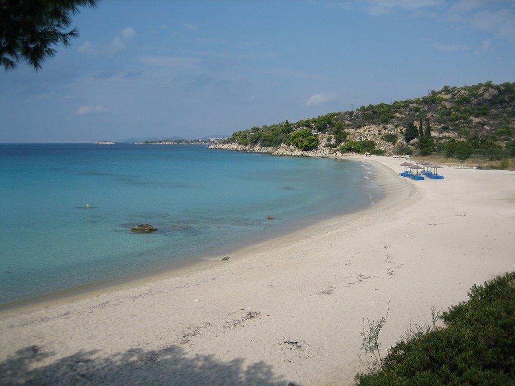 White Sand Villa Koviou Beach Nikiti Sithonia Exterior foto