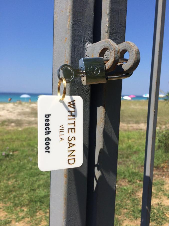 White Sand Villa Koviou Beach Nikiti Sithonia Exterior foto